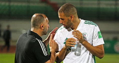 Football Slimani Autoris Quitter Le Stage Des Verts Rivalite Sport