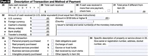 IRS Form 8300 Instructions - Reporting Large Cash Transactions