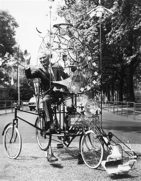 Cartoonist And Inventor Rowland Emett Rides His Lunacycle Artofit