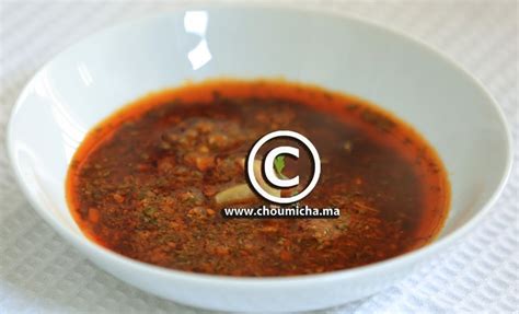 Recette Chermoula Au Citron Confit