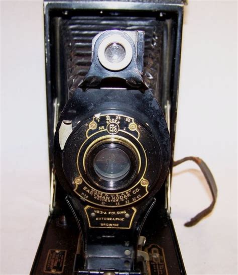 Antique Kodak No A Folding Autgraphic Brownie Postcard Camera