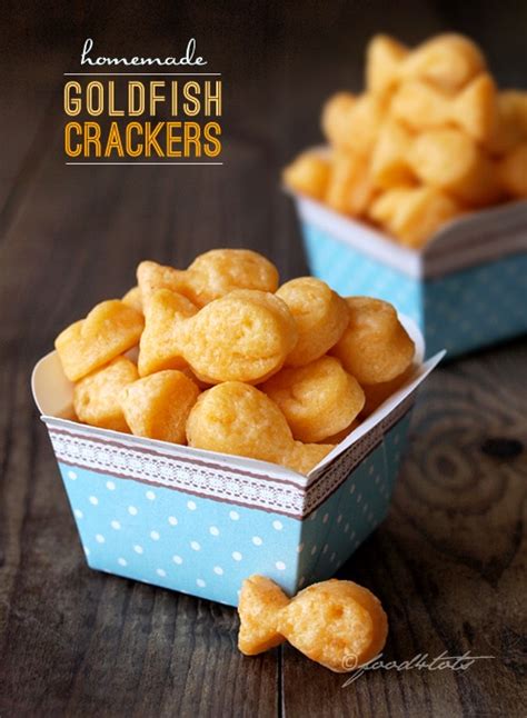 Homemade Goldfish Crackers Recipe STL Cooks