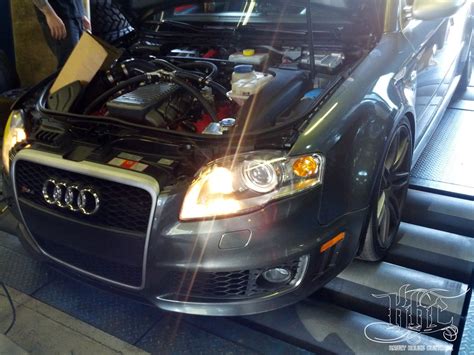 Audi Rs4 Supercharged On The Dyno Krazy House Customs