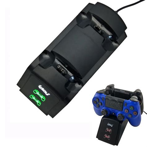 For Ps4 Controller Charger Dual Charger With Charging Status Display Screen For Playstation 4