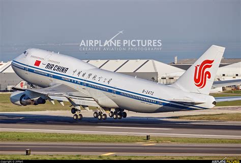 B 2472 Air China Boeing 747 400 At Lisbon Photo Id 1142070