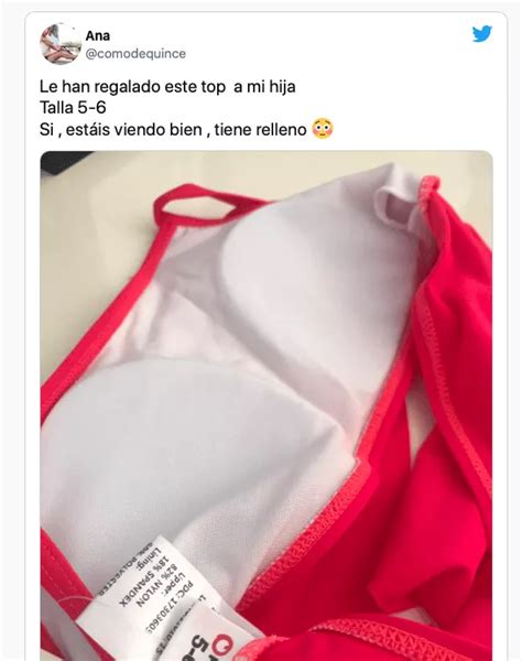 Viral En Twitter Una Mam Denuncia Los Bikinis Con Relleno Para Ni As