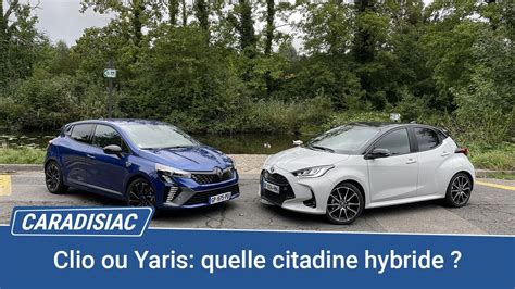 Comparatif Renault Clio restylée VS Toyota Yaris quelle est la