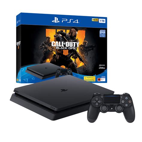 PlayStation4 Slim 1TB Console With Call Of Duty Black Ops 4