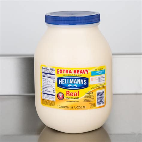 Hellmanns Extra Heavy Mayonnaise 1 Gallon Container