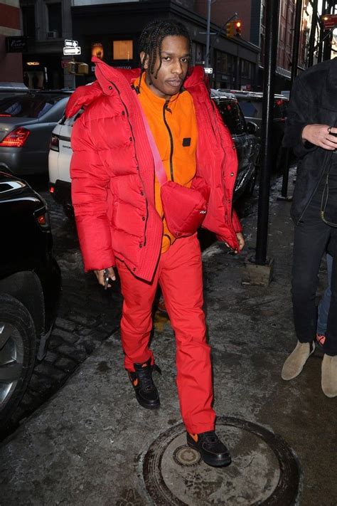 ASAP Rocky Attends Raf Simons First Show At Calvin Klein On Looklive