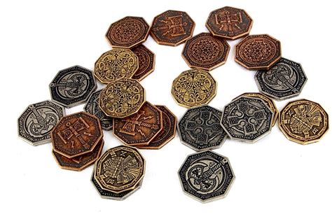 Zestaw 12 Krasnoludzkich Metalowych Monet - RGFK | Sklep EMPIK.COM