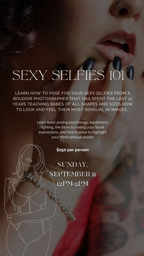 Learn How To Take A Good Selfie In Our Sexy Selfies Class Norfolk Virginia Boudoir And