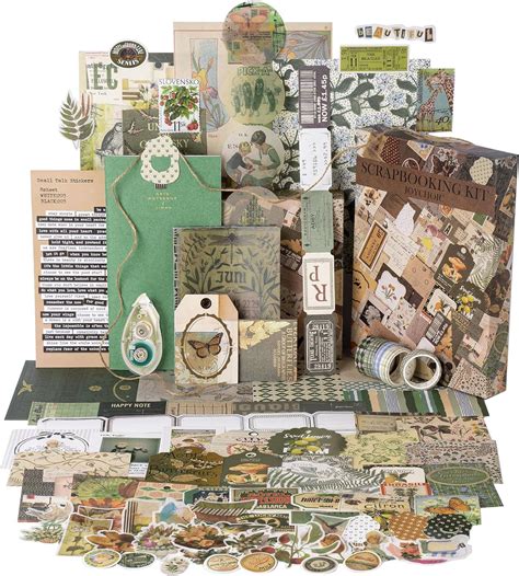 Joychoic Kit De Scrapbooking Esth Tique Fournitures De Scrapbooking