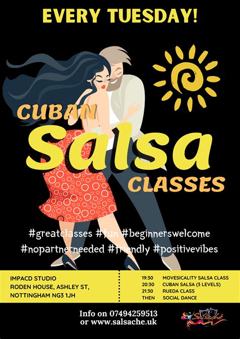 Tuesday Classes Salsache Exciting Salsa Classes In Nottingham