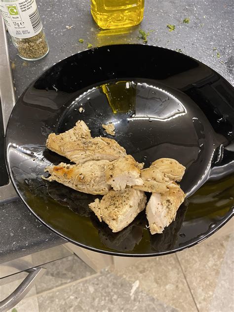 How many grams of chicken does this look like? I cut up chicken breasts