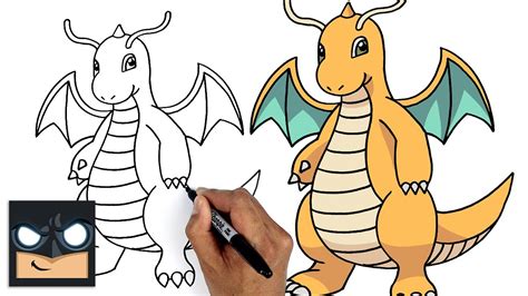 How To Draw Pokemon Dragonite