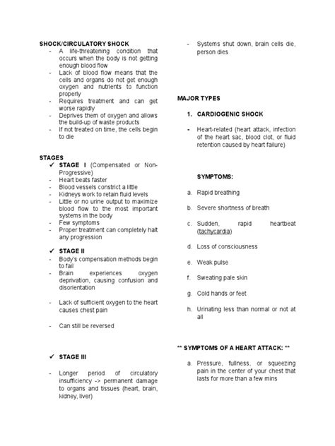 A Comprehensive Guide to Understanding Shock: Its Causes, Stages, Types ...