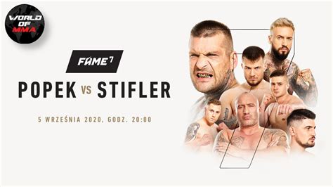 Paweł Popek Mikołajuw vs Damian Stifler Zduńczyk na Fame MMA 7 YouTube