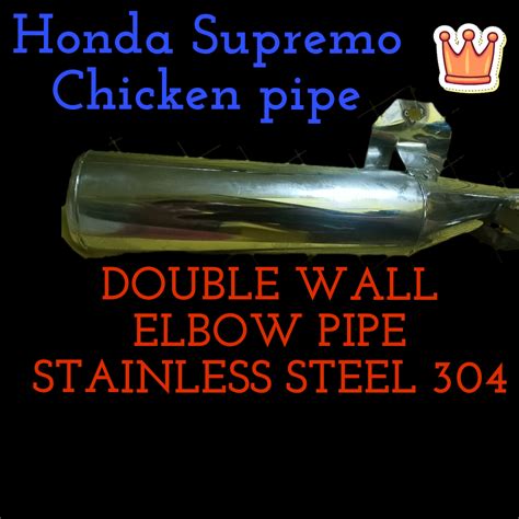 Honda Supremo Stainless Chicken Pipe Lazada Ph