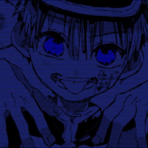 Hanako Kun Icon Pfp Blue Anime Aesthetic Anime Dark Anime