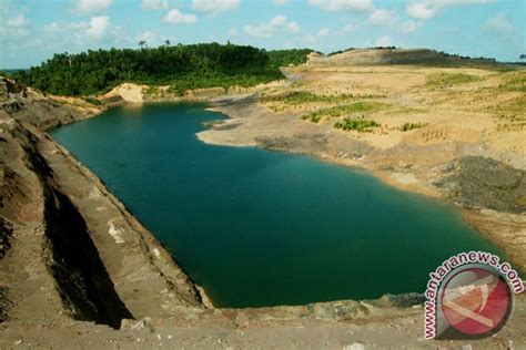 Lubang Bekas Galian Tambang Antara News Kalimantan Selatan