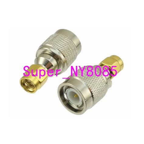 10pcs Adapter Converter Tnc Male To Sma Male Plug Rf Coaxial Tnc Male Tnc To Smatnc Sma Aliexpress