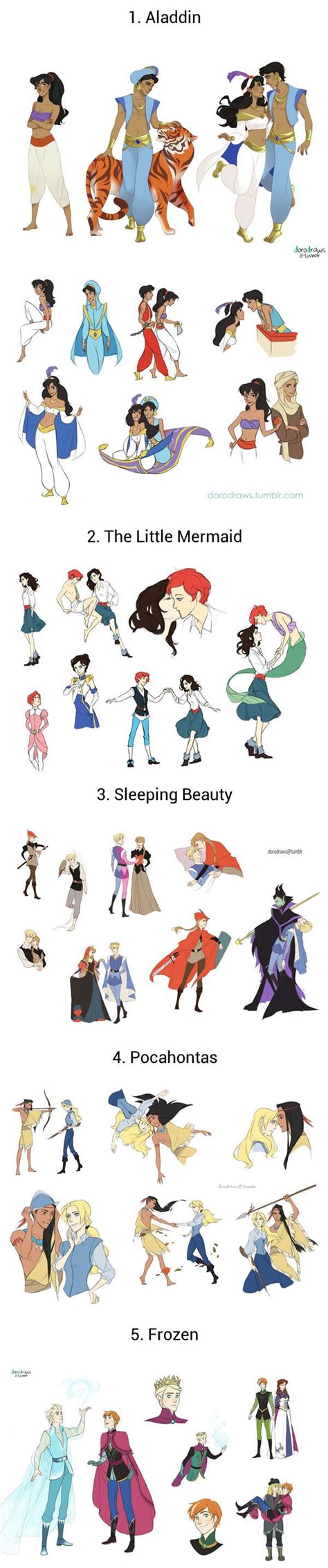 Disney Genderbending Fan Art, What Do You Think? - Awesome | Disney ...