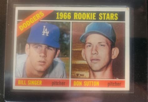 Topps Rookie Stars Bill Singer Don Sutton Rc Ex Ebay