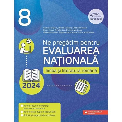 Evaluarea Nationala Limba Si Literatura Romana Clasa A Viii A