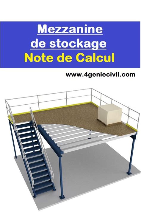 Note De Calcul Mezzanine De Stockage Mezzanine Amenagement Mezzanine