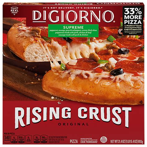 Di Giorno Pizza Supreme Rising Crust Original 31 4 Oz Compra