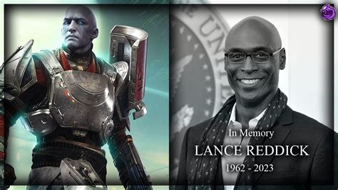 Actor Lance Reddick Has Passed At 60 Commander Zavala Rip Youtube