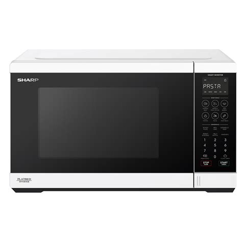 Sharp Flatbed Microwave Oven L White Sm Fhw