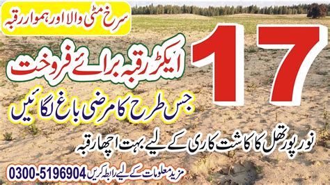 Land For Sale Acer Cheap Agricultural Land Location Noor Pur