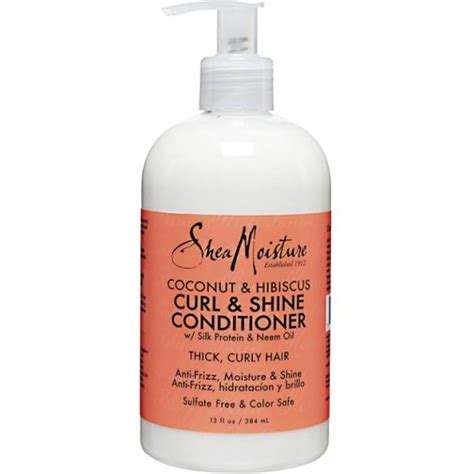 Shea Moisture Coconut Hibiscus Curl And Shine Conditioner 13 Oz Kanar Inc