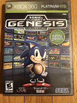 Sonic's Ultimate Genesis Collection Platinum Hits (Xbox 360) Complete ...