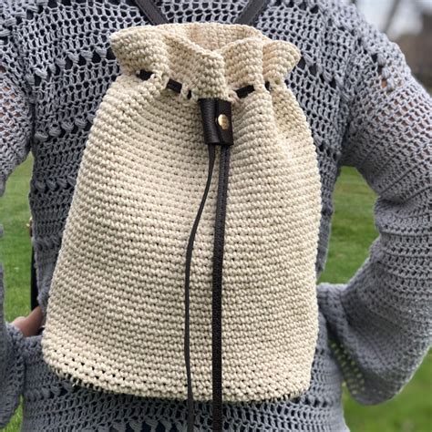 A Crochet Backpack Pattern Anyone Can Make KnitcroAddict