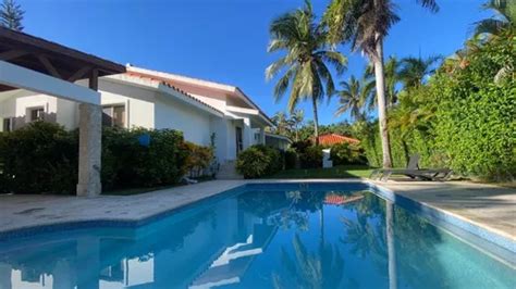 Villa Amueblada En Punta Cana Cocotal Frente Al Campo De Golf Con