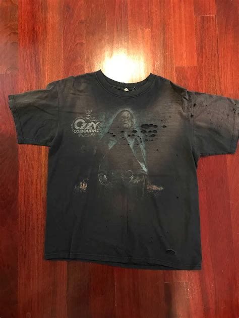 Vintage Ozzy Osbourne Vintage Black Rain Tour Tee - Gem