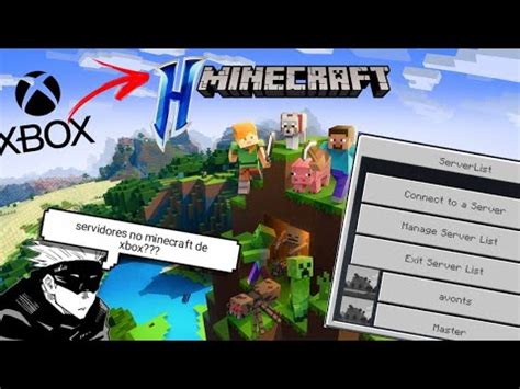 Como Jogar E Adicionar Servidores Para Minecraft De Xbox One YouTube