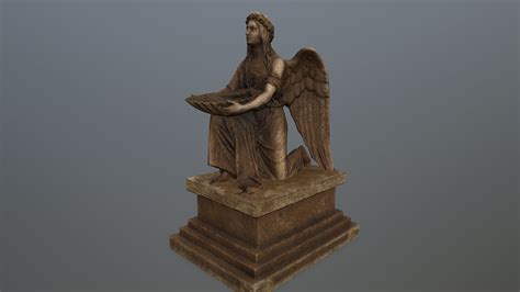 Angel demon statue 3D Model $8 - .obj .ztl .fbx .max - Free3D