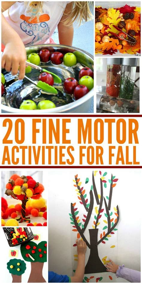 Fall Fine Motor Activities The Jenny Evolution Fall Activities For