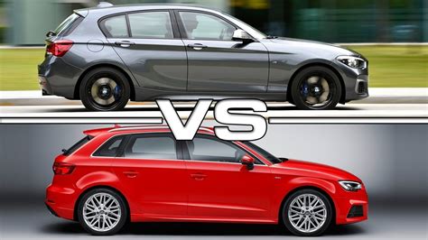 2018 BMW 1 Series Vs 2017 Audi A3 Sportback YouTube