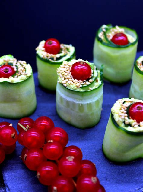 Fresh Vegan Cucumber Rolls Bunny Mommy Cooks