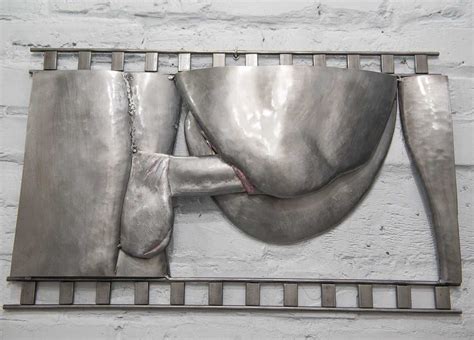 Панно картина Секс попка член metal art стимпанк metalwork sex грн Витвори