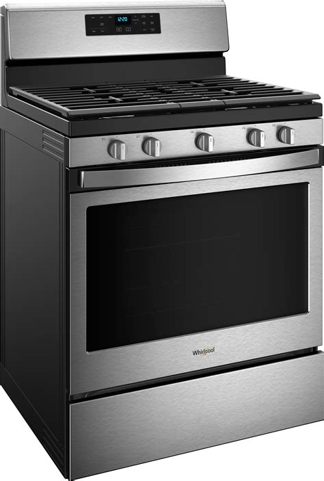 Customer Reviews Whirlpool 5 0 Cu Ft Self Cleaning Freestanding Gas