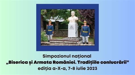 National Symposium The Church And The Romanian Army Traditions Of