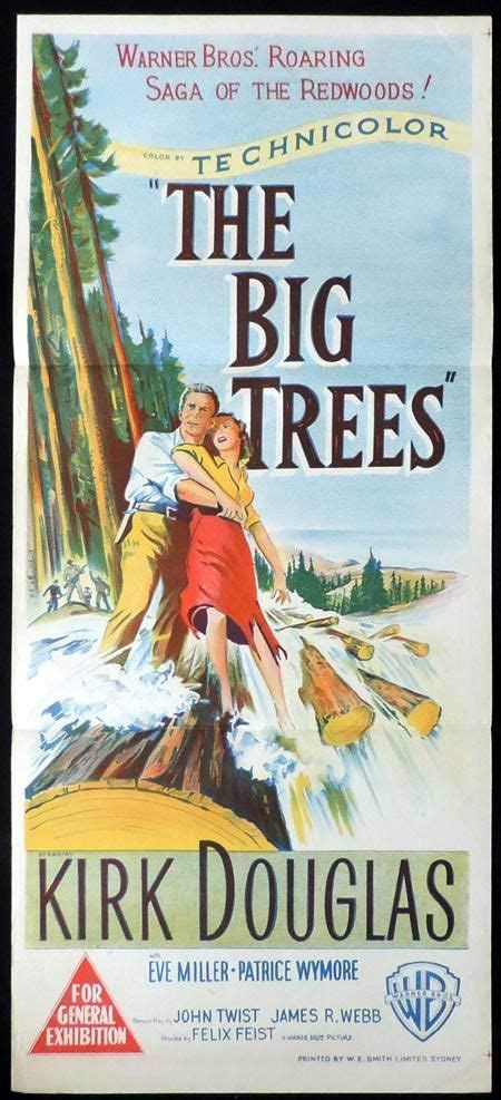 The Big Trees Felix Feist 1952 Warner Bros Kirk Douglas Big Tree