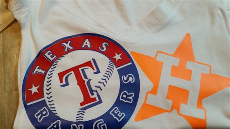 Texas Rangers And Houston Astros T Shirt Astros T Shirt Crafty Moms