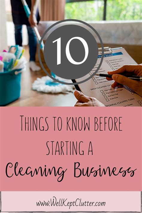 Starting A Cleaning Business 10 Essential Tips